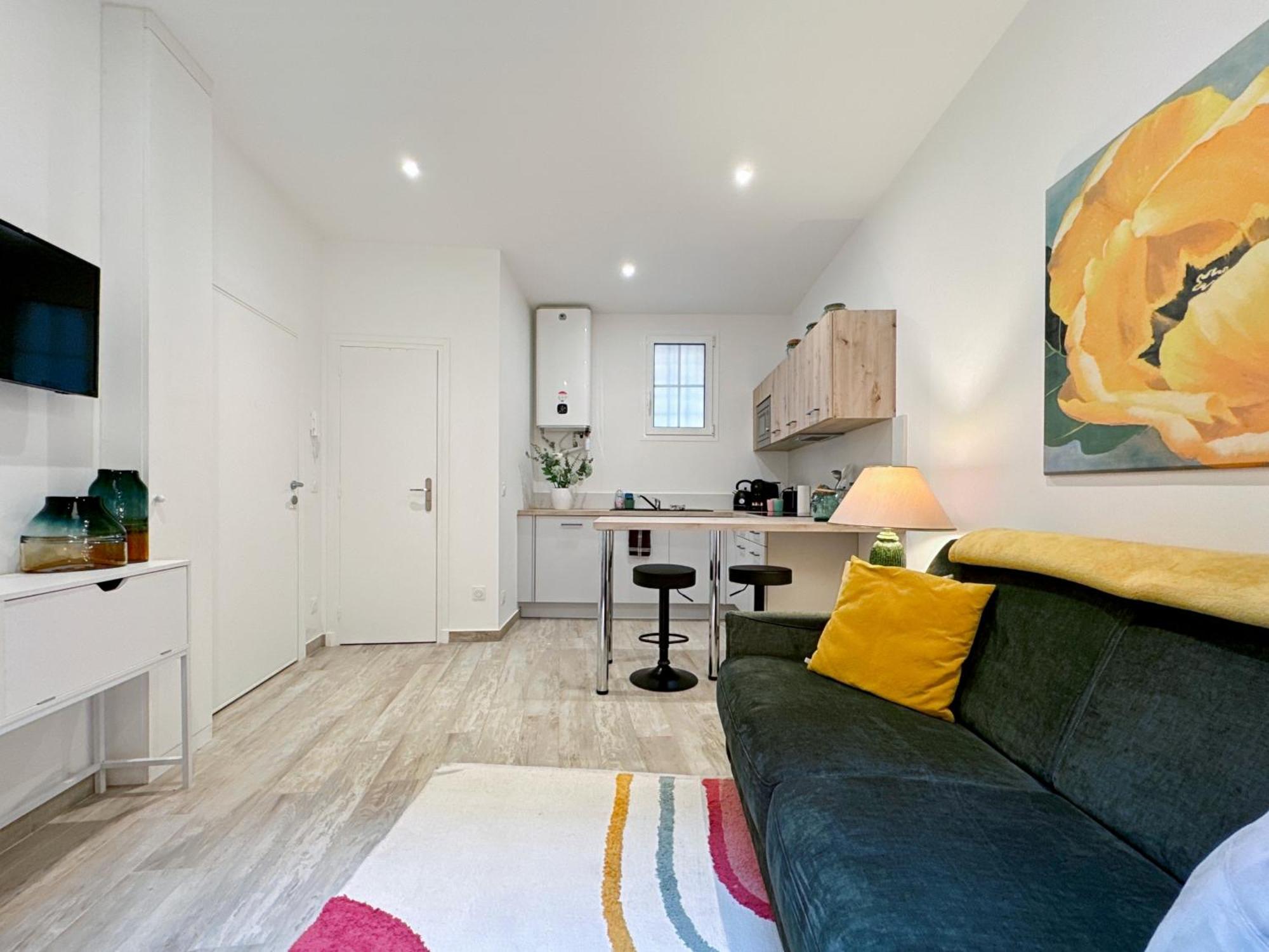 Tivoli 2 - Renovated Studio, Monaco Border, 5Mn From Casino Monte Carlo Apartment Beausoleil Exterior photo
